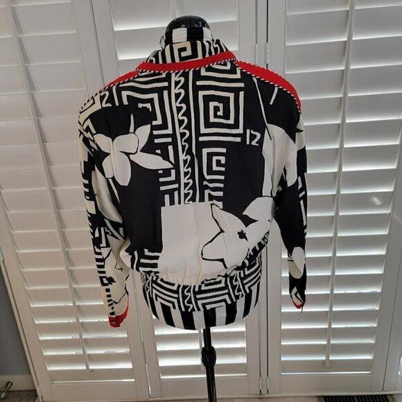 Super Cool Retro Dina Bar El Jacket for HI Tech - Vintage 90's - RARE! - Picture 5 of 12